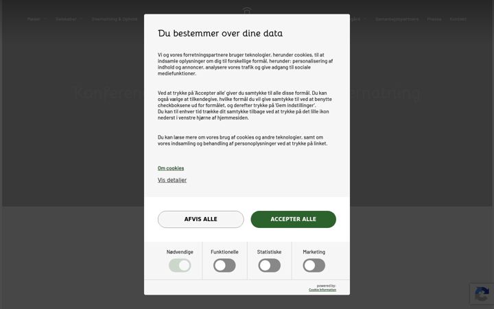 Screenshot of hoejstrupgaard.dk