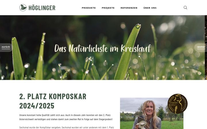 Screenshot of hoeko.at