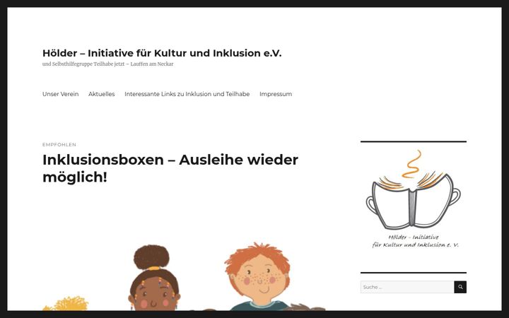 Screenshot of hoelder-initiative.de
