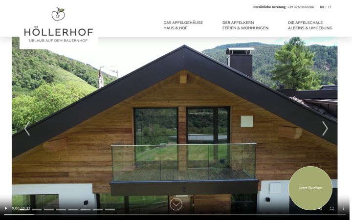 Screenshot of hoellerhof-brixen.com