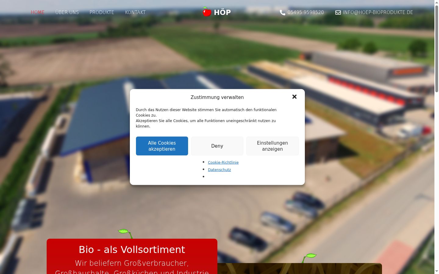 Sutikimo reklamjuostės, rodytos prieš bet kokią sąveiką, ekrano kopija