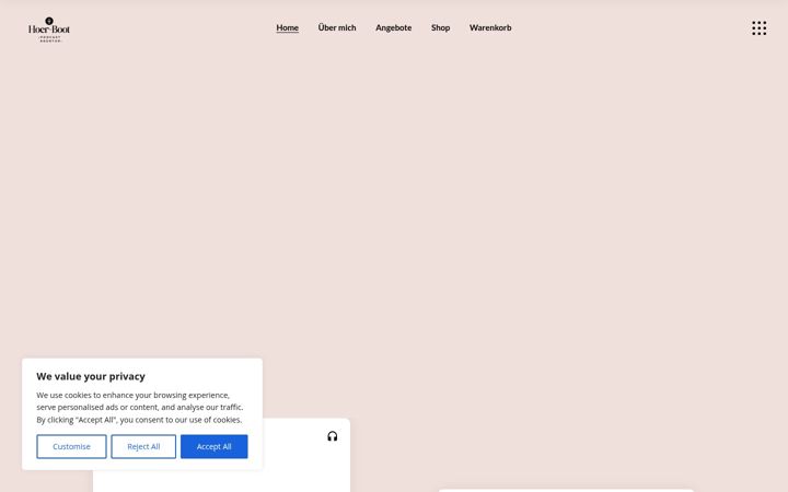Screenshot of hoer-boot.de