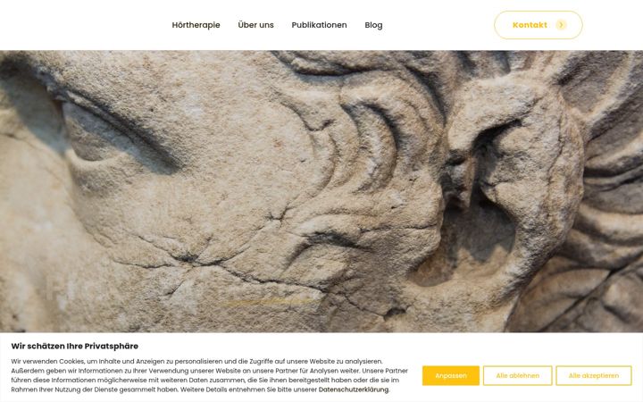Screenshot of hoeren-und-lernen.de
