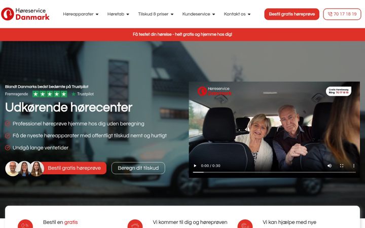 Képernyőkép: hoereservicedanmark.dk
