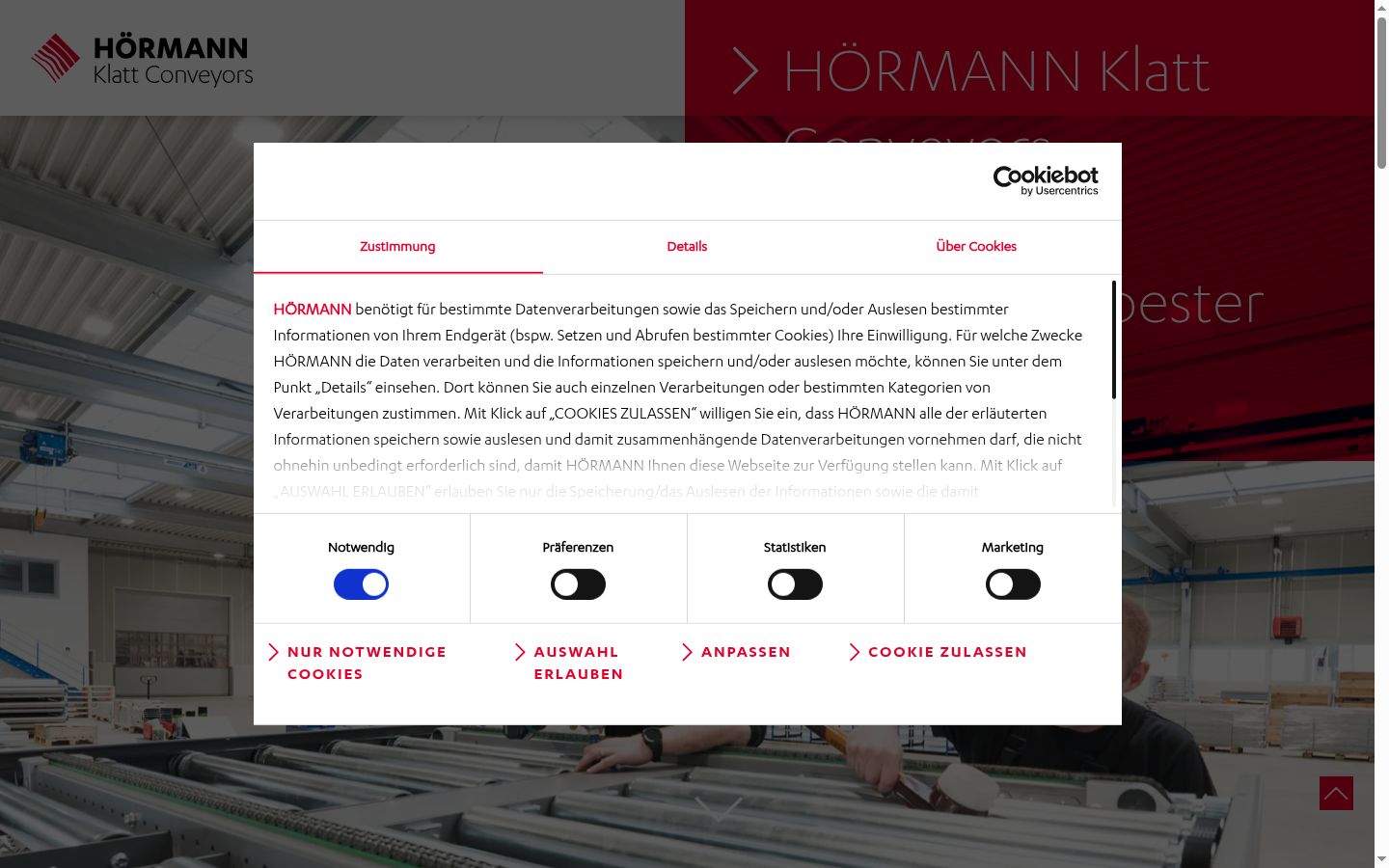 Sutikimo reklamjuostės, rodytos prieš bet kokią sąveiką, ekrano kopija