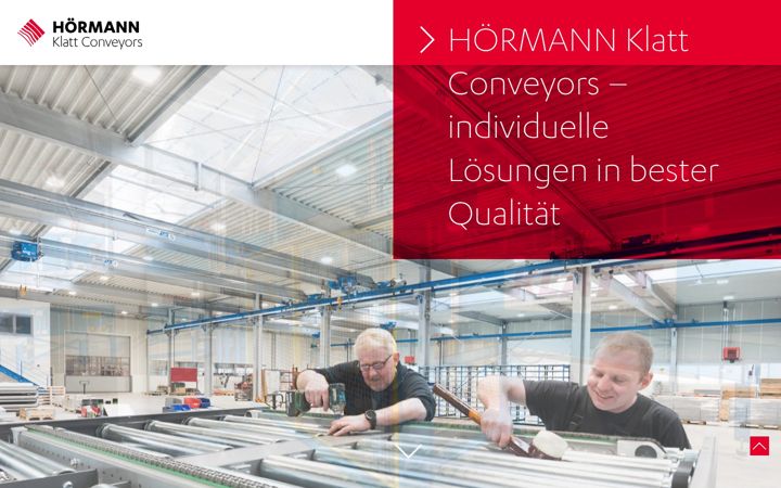 Screenshot of hoermann-klatt.com