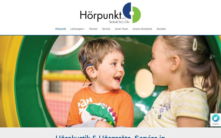 Screenshot of hoerpunkt.eu