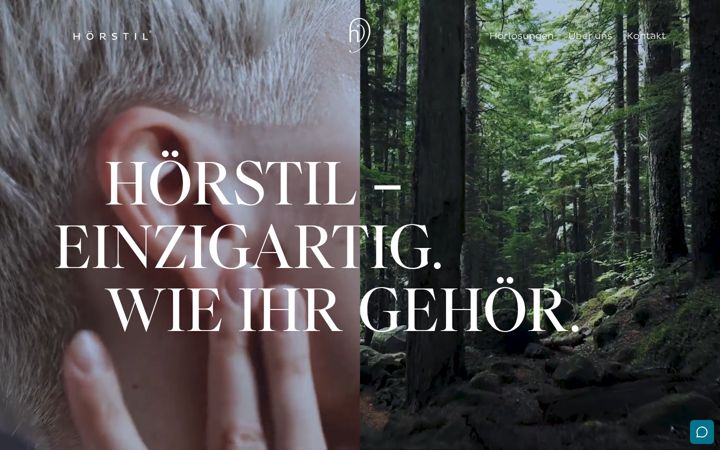 Screenshot of hoerstil.com