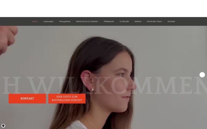 Screenshot of hoerstudio-herfert.de