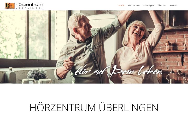 Screenshot of hoerzentrum-ueberlingen.de