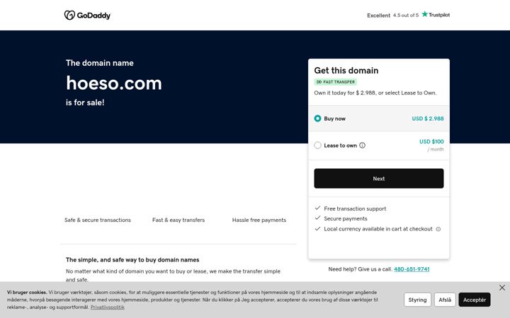 Screenshot of hoeso.com