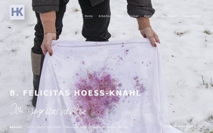 Screenshot of hoess-knahl.de