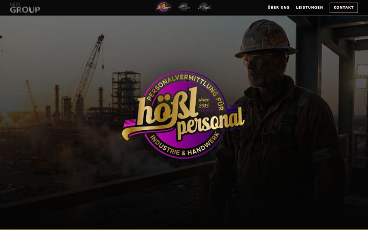Screenshot of hoessl-personal.com