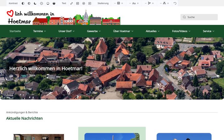 Screenshot of hoetmar.de