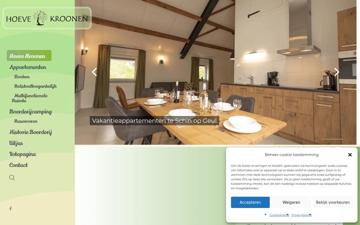 Screenshot of hoevekroonen.nl