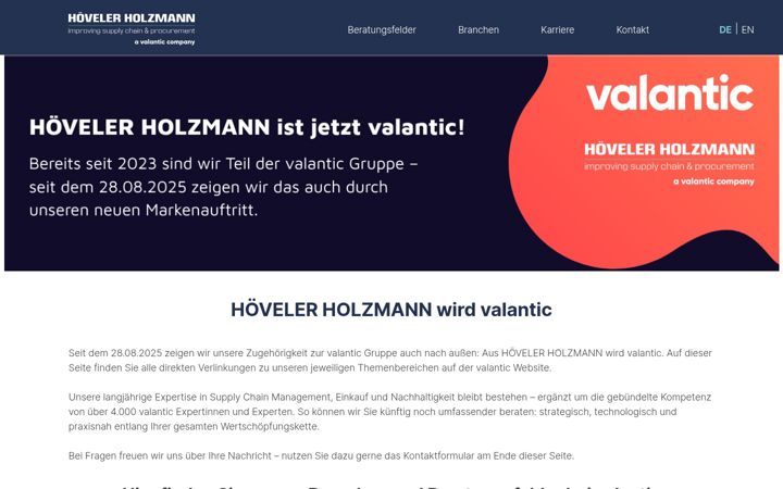 Zrzut ekranu hoeveler-holzmann.com