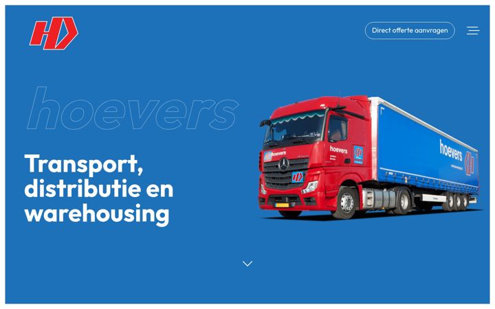 Screenshot of hoeversgroep.nl