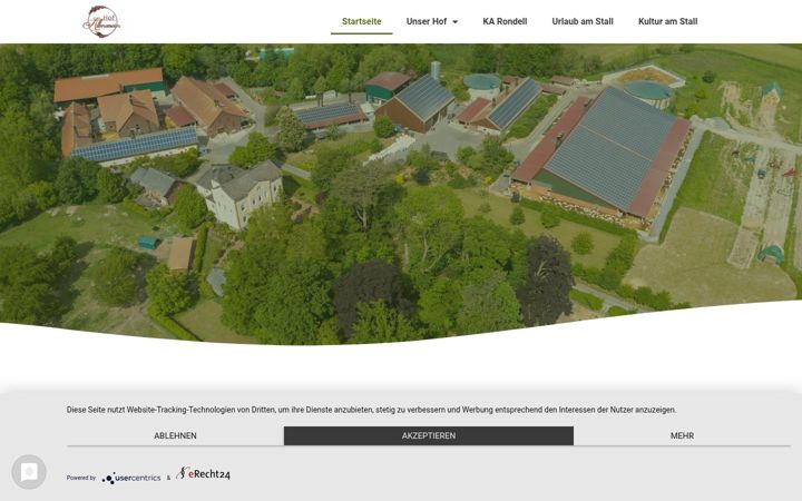 Screenshot of hof-albersmeier.de