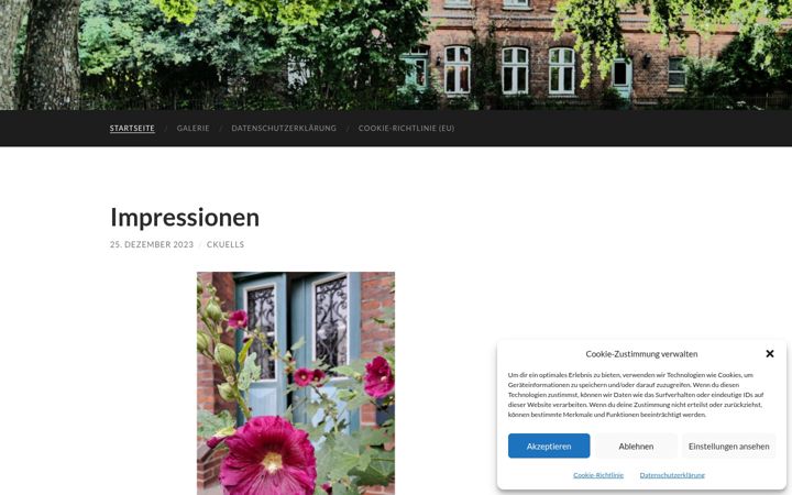 Screenshot of hof-baelau.de
