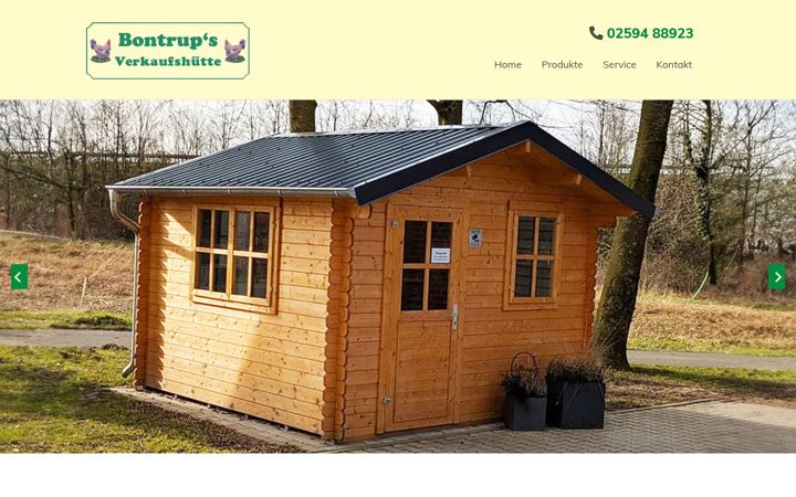 Screenshot of hof-bontrup.de