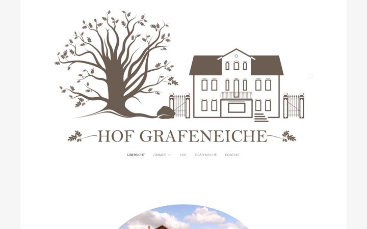 Screenshot of hof-grafeneiche.de