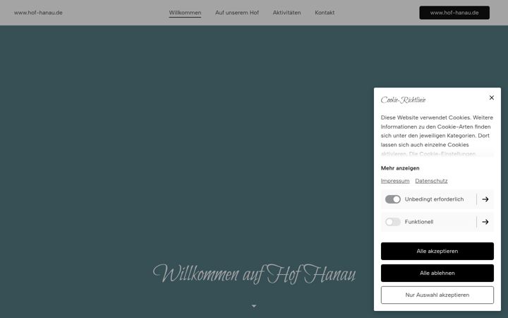 Screenshot of hof-hanau.de