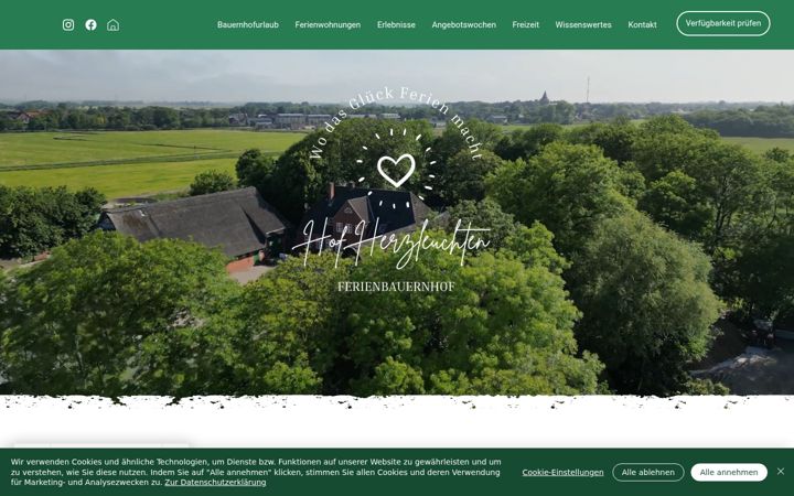 Screenshot of hof-herzleuchten.de