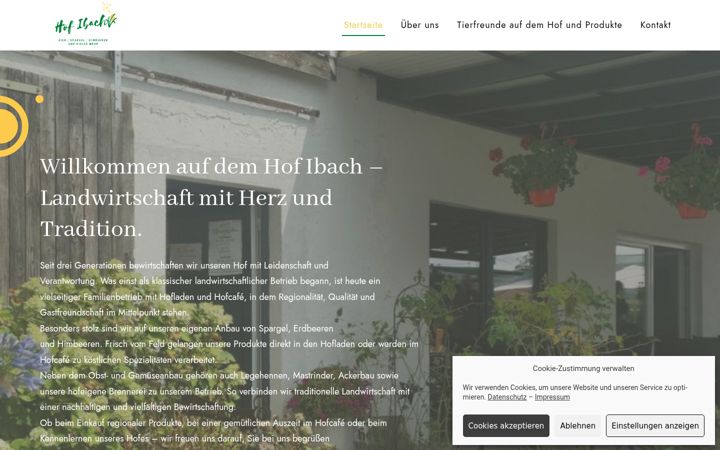 Screenshot of hof-ibach.de