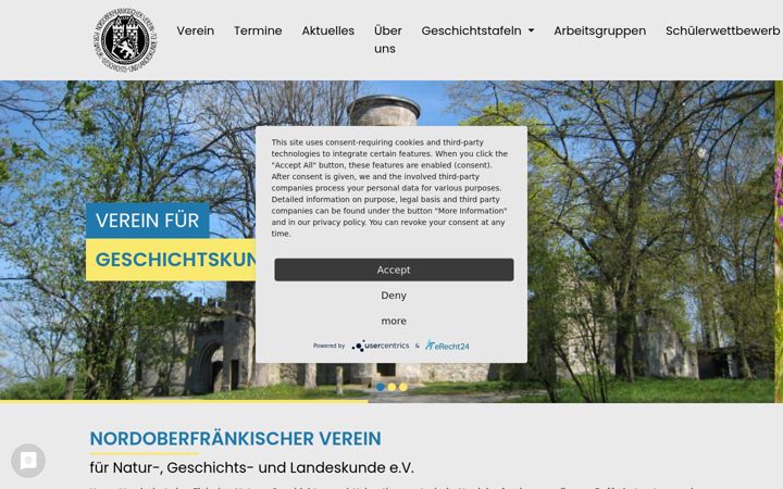 Screenshot of hof-lnv.de