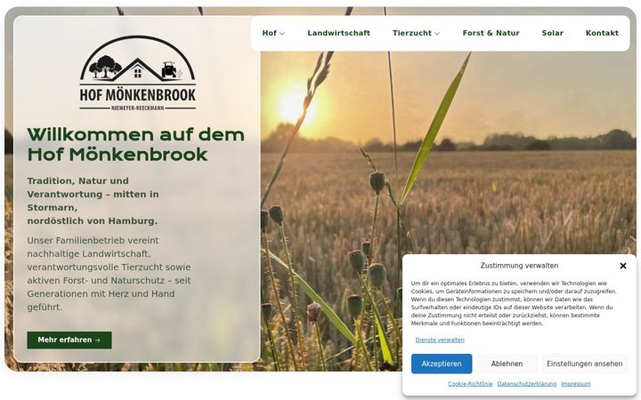 Screenshot of hof-moenkenbrook.de