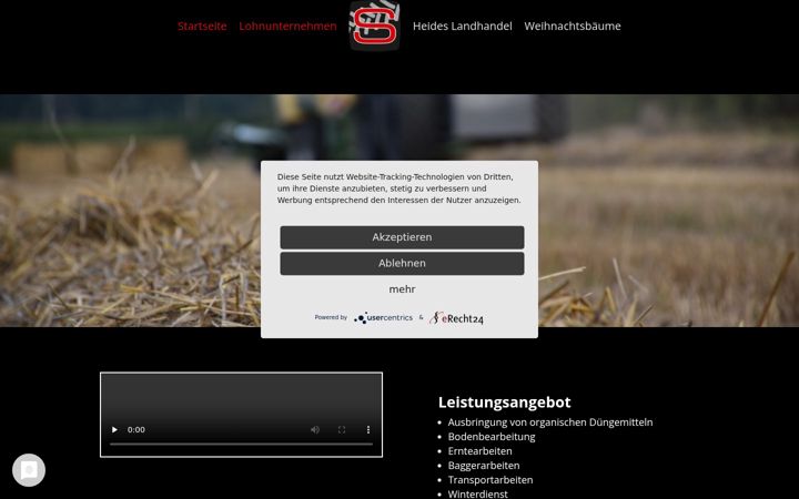 Screenshot of hof-schwartz.de