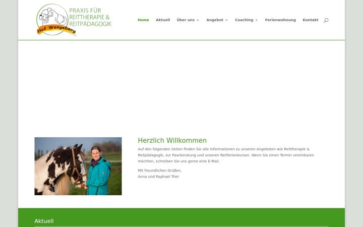 Screenshot of hof-wengeberg.de