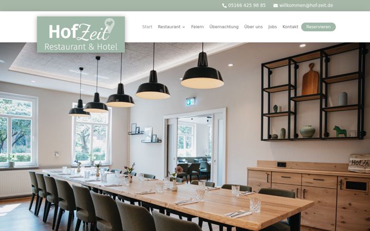 Screenshot of hof-zeit.de