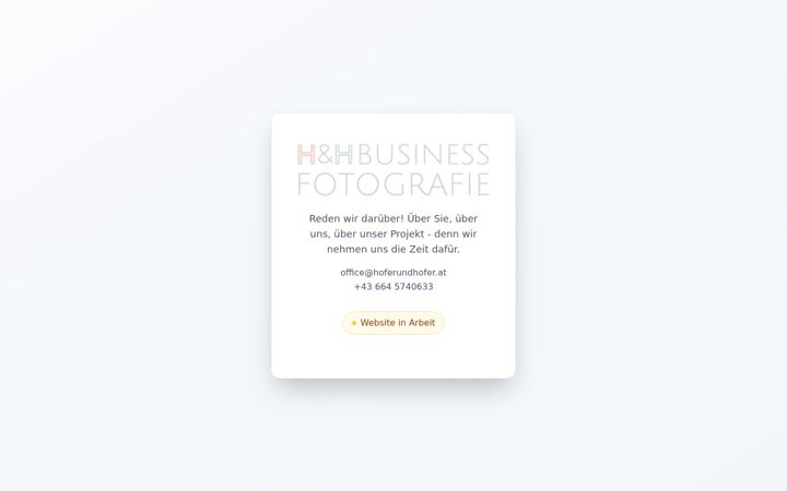 Screenshot of hoferundhofer.at