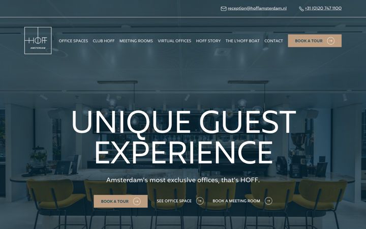 Screenshot of hoffamsterdam.nl