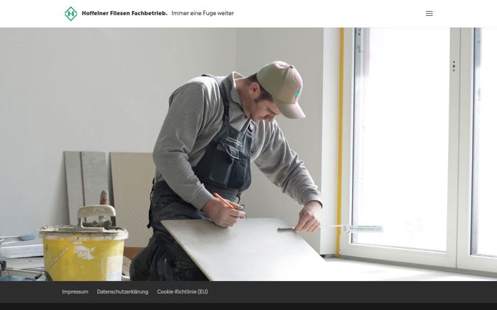 Screenshot of hoffelnergmbh.de