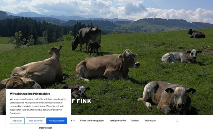 Screenshot of hoffink.de