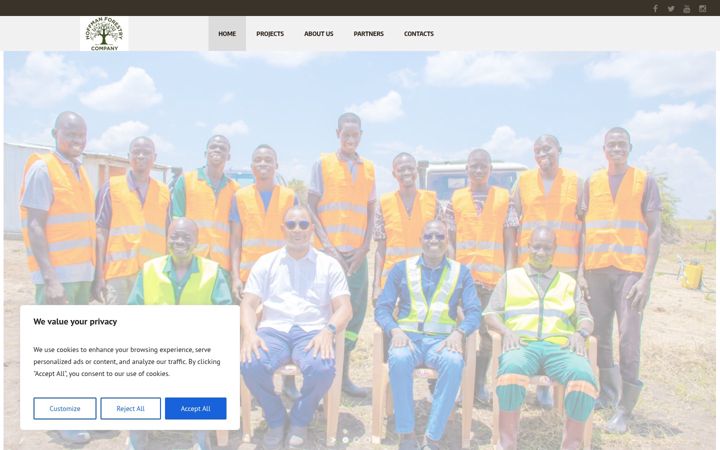 Screenshot of hoffmanforestry.com