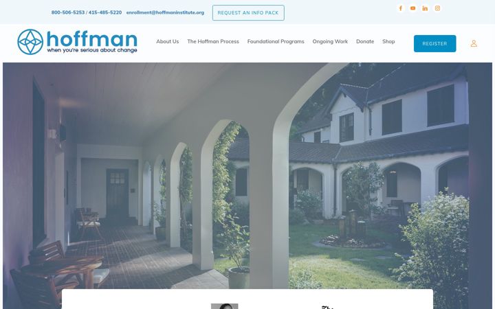 Screenshot of hoffmaninstitute.us