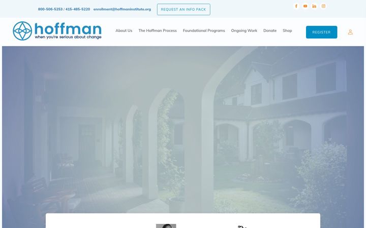 Screenshot of hoffmaninstitutegroups.net