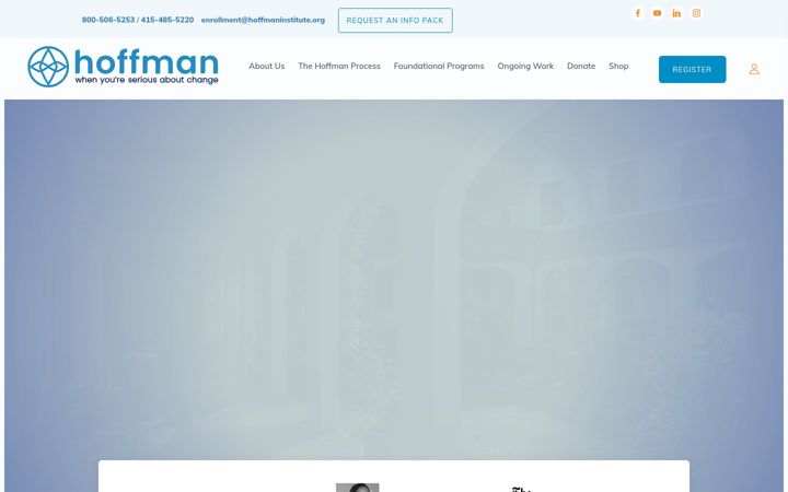 Screenshot of hoffmaninstitutegroups.org