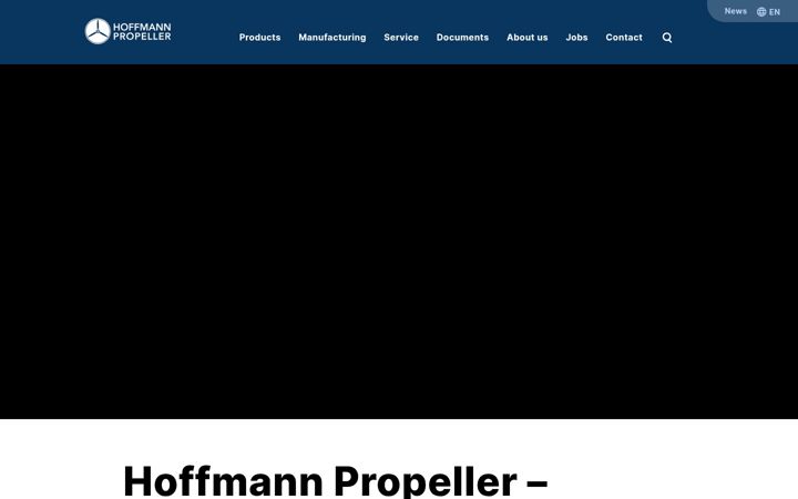 Screenshot of hoffmann-prop.com