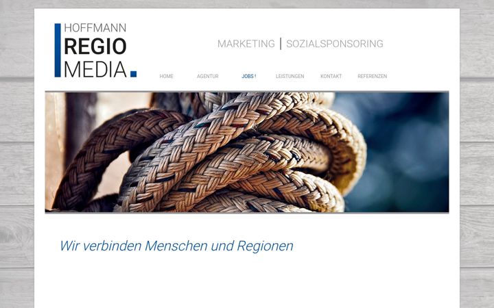 Posnetek zaslona hoffmann-regio-media.de