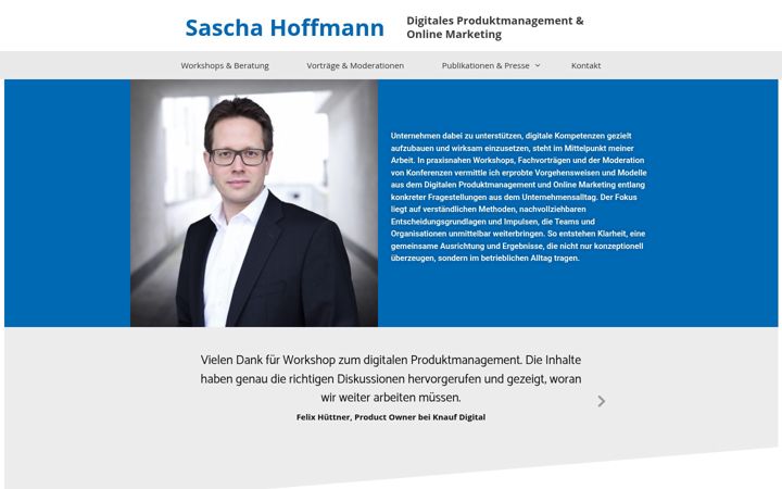 Screenshot of hoffmann-sascha.de
