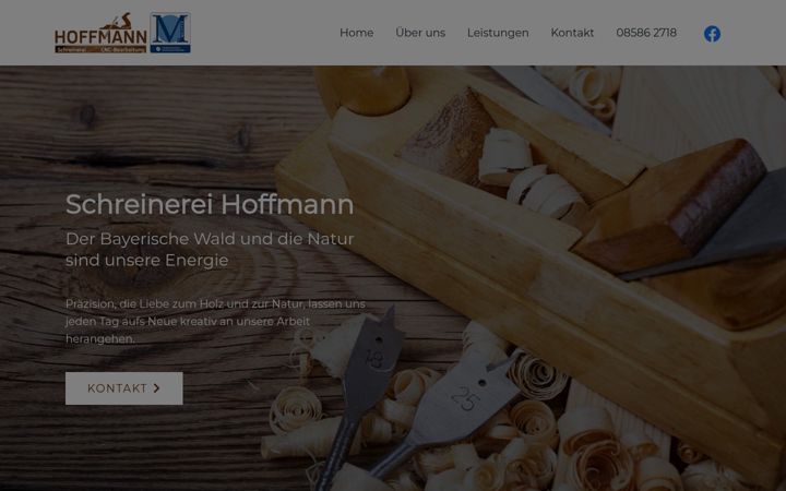 Screenshot of hoffmann-schreinerei.com