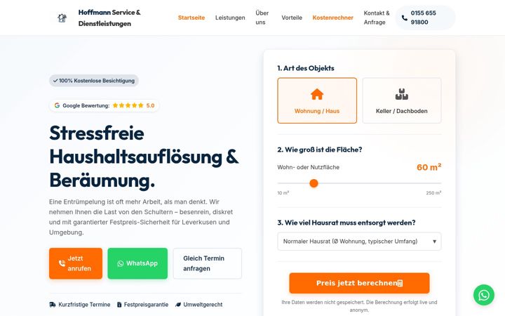 Screenshot of hoffmann-sd.de