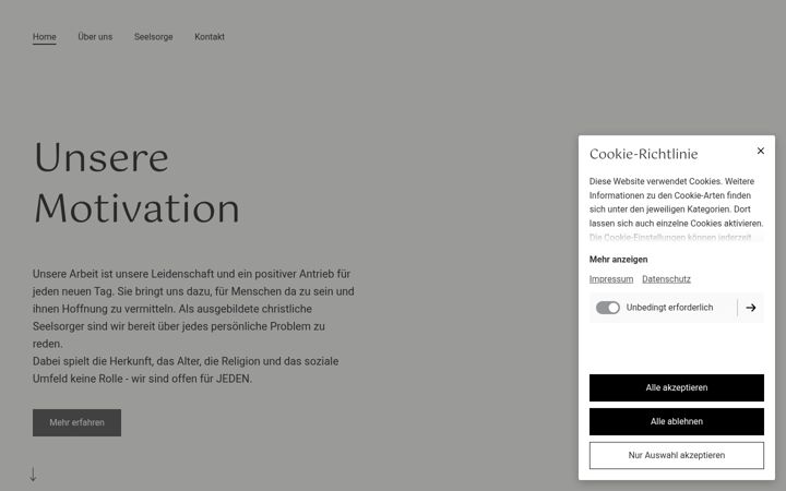 Screenshot of hoffnungsgeber.com