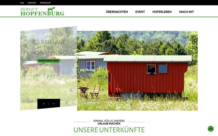 Screenshot of hofgut-hopfenburg.de