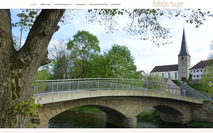 Screenshot of hofladen-kauper.de