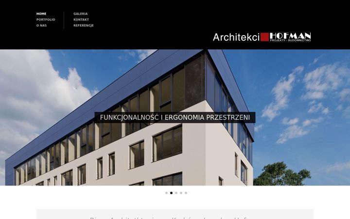 Screenshot of hofman-pb.krakow.pl